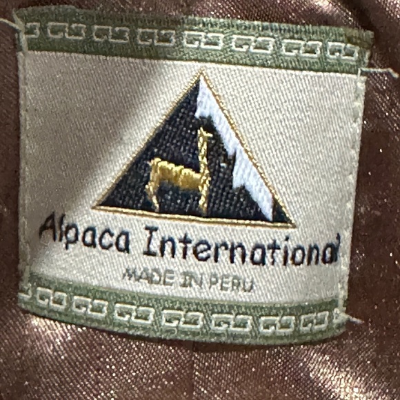 Vintage Alpaca International Embroidered Open Cardigan Jacket - Picture 3 of 8
